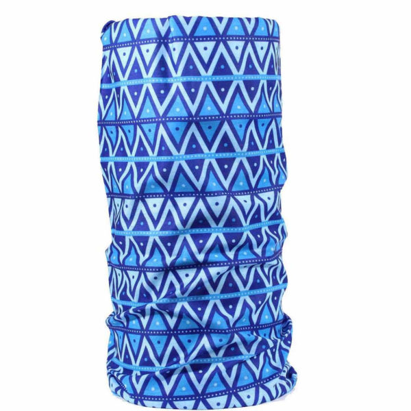 Bandana Triangulos Azul